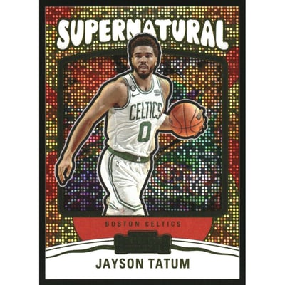 2023-24 Panini Contenders Supernatural #23 Jayson Tatum
