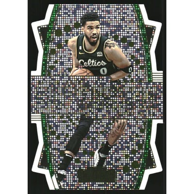 2023-24 Panini Contenders Superstar Die-Cuts #6 Jayson Tatum