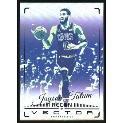 2023-24 Panini Recon Vector #15 Jayson Tatum