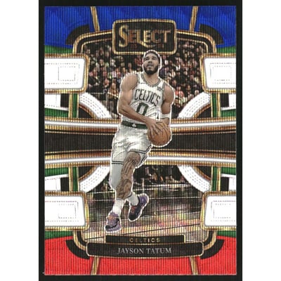 2023-24 Select Prizms Tri-Color #45 Jayson Tatum