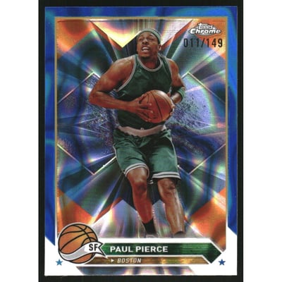 2023-24 Topps Chrome Blue Lava Refractors #146 Paul Pierce