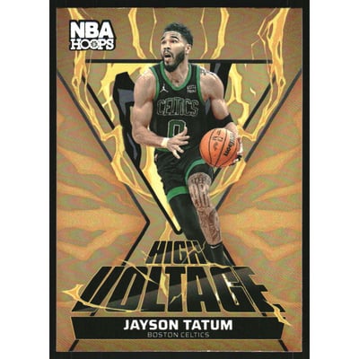 2024-25 Hoops High Voltage #17 Jayson Tatum