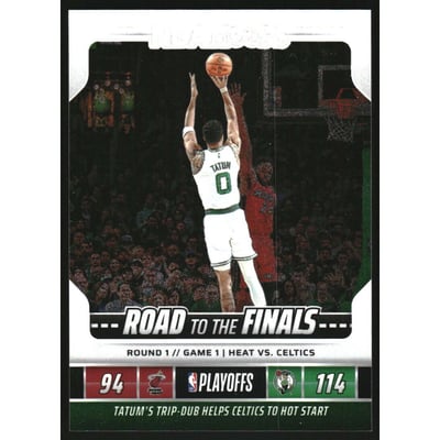 2024-25 Hoops Road to the Finals First Round Recap #5 Jayson Tatum