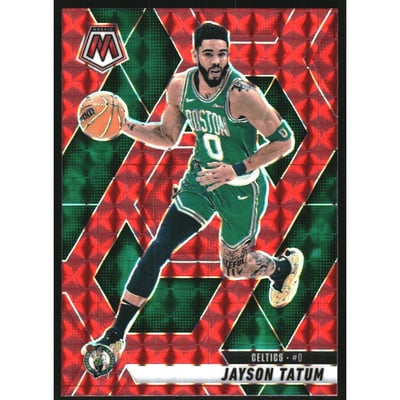 2024-25 Panini Mosaic Mosaic Red #188 Jayson Tatum