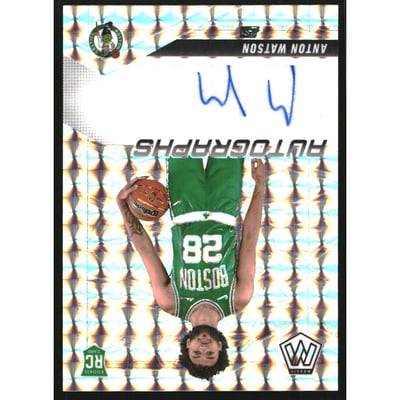 2024-25 Panini Mosaic Rookie Autographs Mosaic #37 Anton Watson
