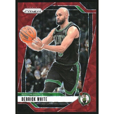2024-25 Panini Prizm Prizms Choice Red #66 Derrick White