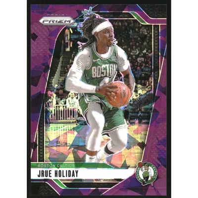 2024-25 Panini Prizm Prizms Purple Ice #171 Jrue Holiday