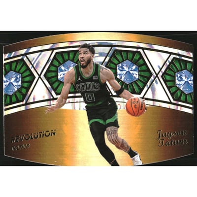 2024-25 Panini Revolution Ring Bearers Fractal #3 Jayson Tatum