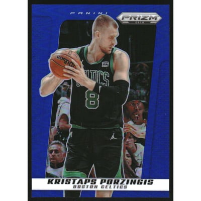 2024-25 Prizm Deca Prizms Blue #131 Kristaps Porzingis