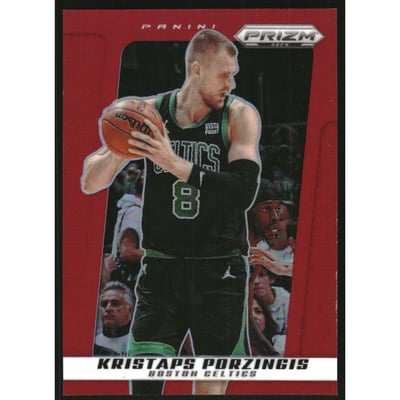 2024-25 Prizm Deca Prizms Red #131 Kristaps Porzingis