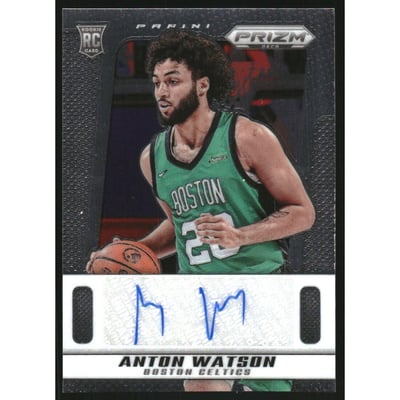 2024-25 Prizm Deca Signatures #66 Anton Watson