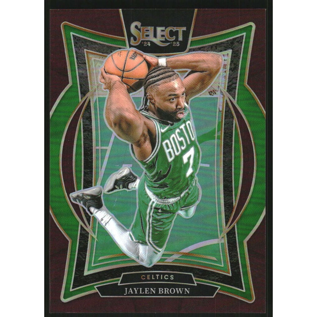 2024-25 Select Maroon Prizms #29 Jaylen Brown