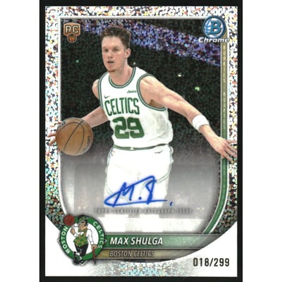 2025-26 Bowman Chrome Autographs Speckle Refractors #BCALO Lachlan Olbrich