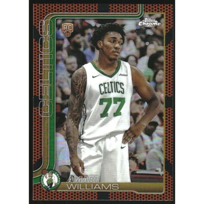 2025-26 Topps Chrome Basketball Refractors #297 Amari Williams