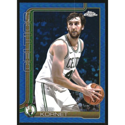 2025-26 Topps Chrome Blue Refractors #37 Luke Kornet