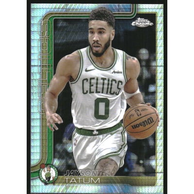 2025-26 Topps Chrome Prism Refractors #49 Jayson Tatum