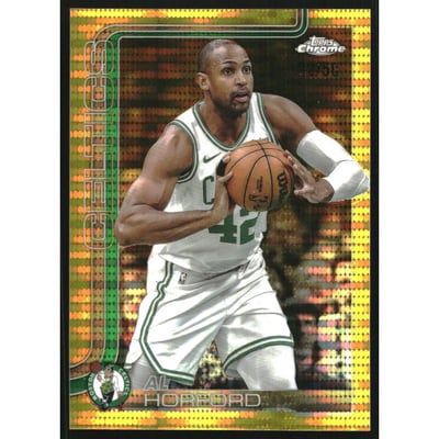 2025-26 Topps Chrome Pulsar Gold Refractors #99 Al Horford