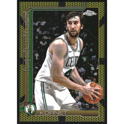 2025-26 Topps Chrome Yellow Basketball Refractors #37 Luke Kornet