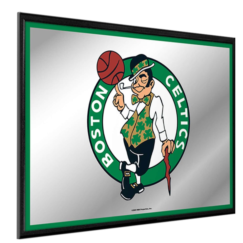 Boston Celtics 27" x 19" Framed Mirrored Wall Sign