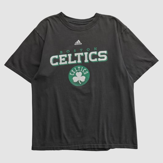 Boston Celtics Adidas 2010s T-shirt - Black - M by Fanatics Real Vintage