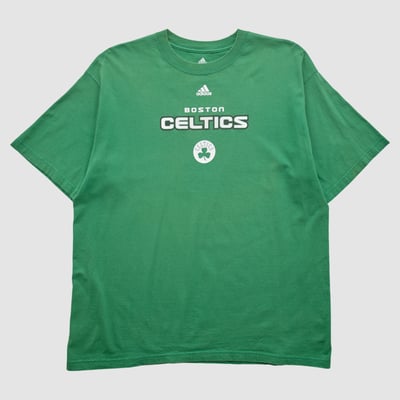 Boston Celtics Adidas 2010s T-shirt - Green - 2XL by Fanatics Real Vintage