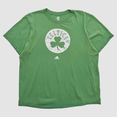 Boston Celtics Adidas 2010s T-shirt - Green - 3XL by Fanatics Real Vintage