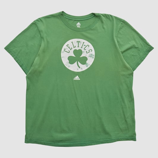 Boston Celtics Adidas 2010s T-shirt - Green - 3XL by Fanatics Real Vintage