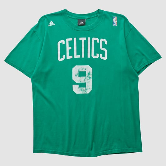 Boston Celtics Adidas 2010s T-shirt - Green - L by Fanatics Real Vintage