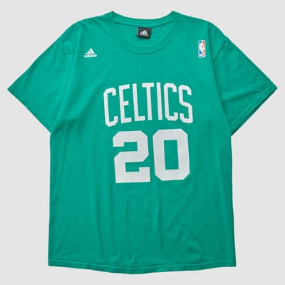 Boston Celtics Adidas 2010s T-shirt - Green - L by Fanatics Real Vintage
