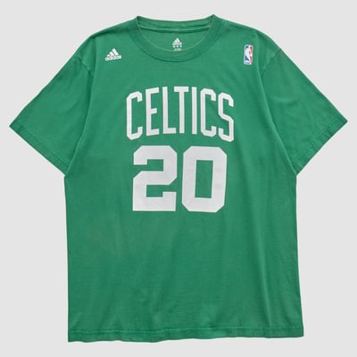 Boston Celtics Adidas 2010s T-shirt - Green - L by Fanatics Real Vintage