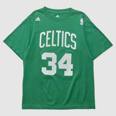 Boston Celtics Adidas 2010s T-shirt - Green - S by Fanatics Real Vintage