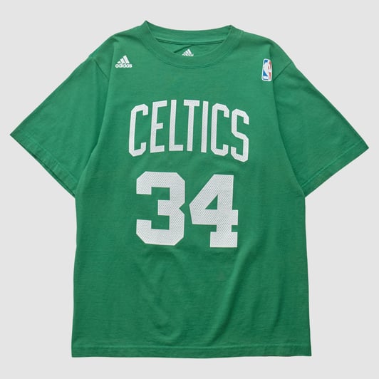 Boston Celtics Adidas 2010s T-shirt - Green - S by Fanatics Real Vintage