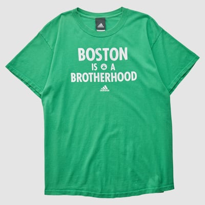 Boston Celtics Adidas 2010s T-shirt - Green - S by Fanatics Real Vintage