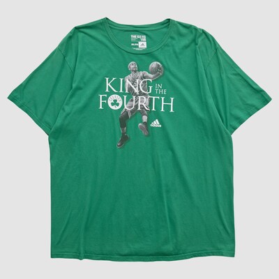 Boston Celtics Adidas 2010s T-shirt - Green - XL by Fanatics Real Vintage