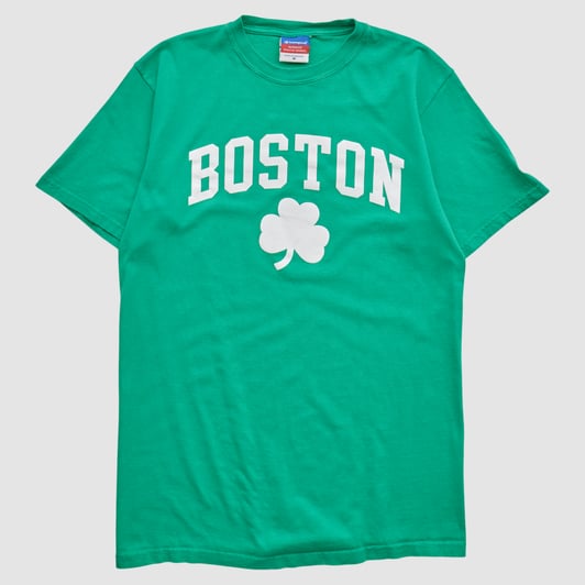Boston Celtics Champion 2000s T-shirt - Green - S by Fanatics Real Vintage