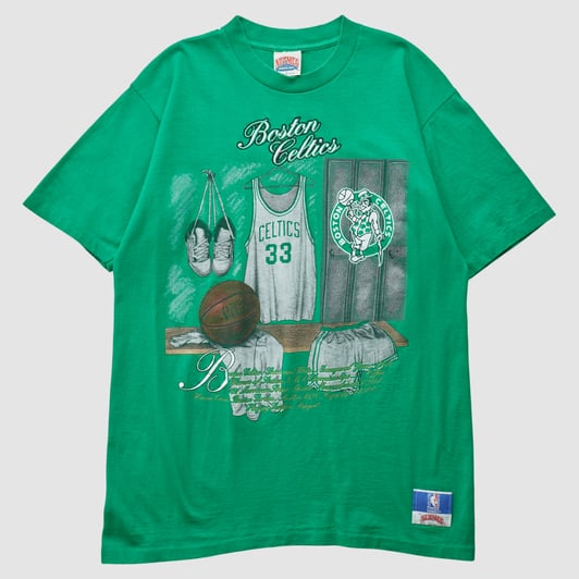 Boston Celtics Nutmeg Mills 90s T-shirt - Green - XL by Fanatics Real Vintage