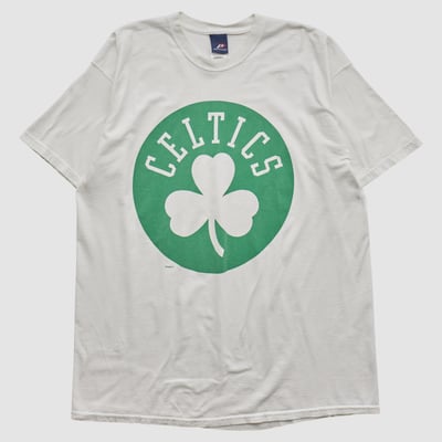 Boston Celtics Pro Player 2000s T-shirt - White - 2XL by Fanatics Real Vintage