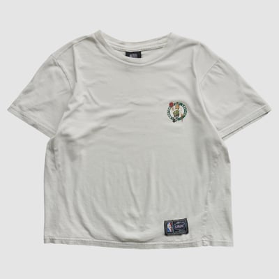Boston Celtics UNK 2010s T-shirt - White - S by Fanatics Real Vintage