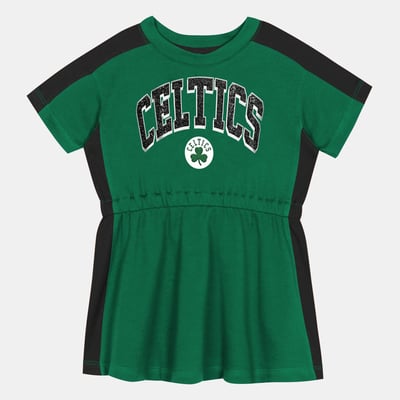 Boston Celtics Outerstuff Girls Preschool Granny Shot Dress - Kelly Green