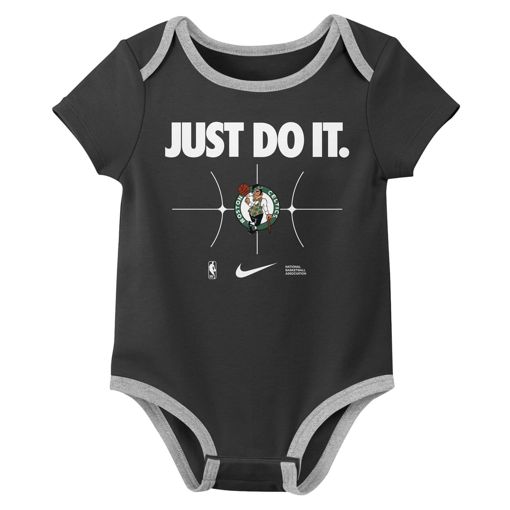 Boston Celtics Nike Infant Just Do It Two-Pack Bodysuit Set - Kelly Green/Black