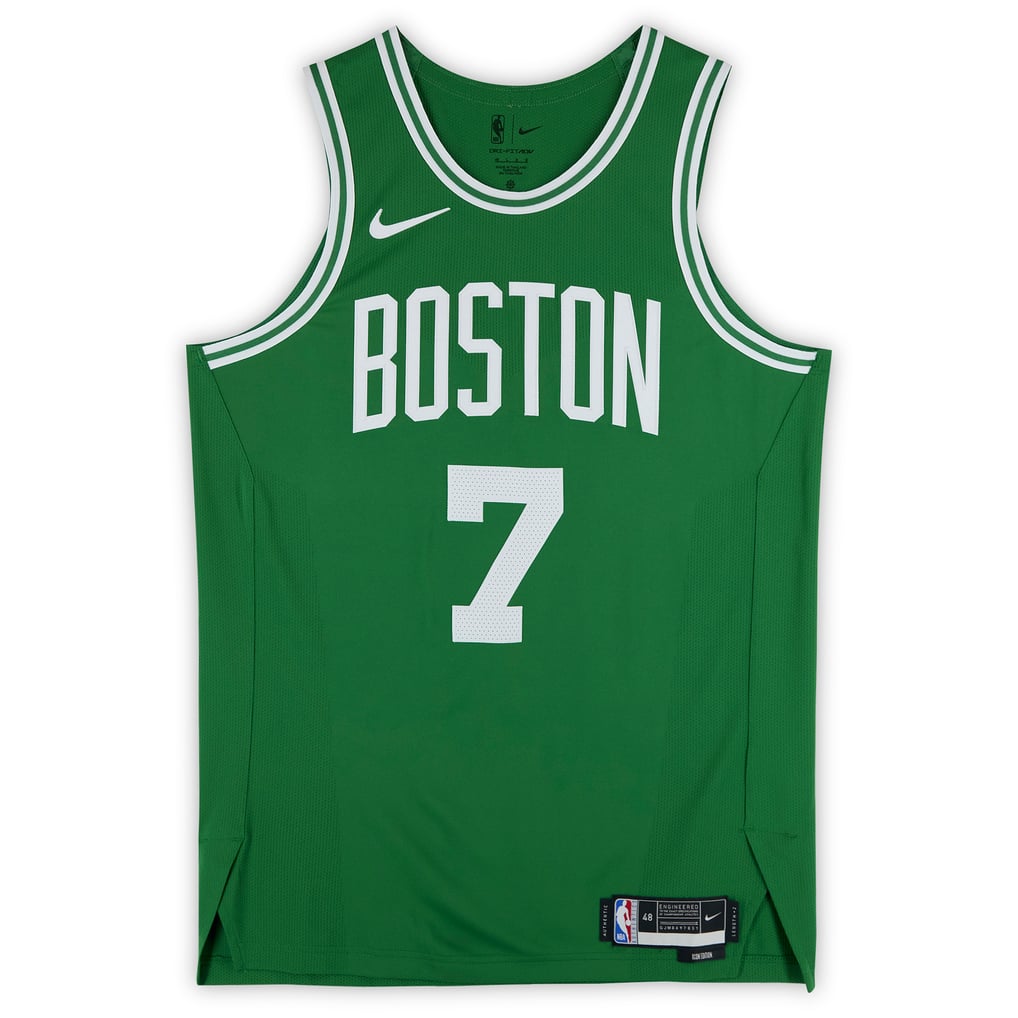 Jaylen Brown Boston Celtics Autographed Fanatics Authentic Kelly Green Nike Icon Edition Authentic Jersey