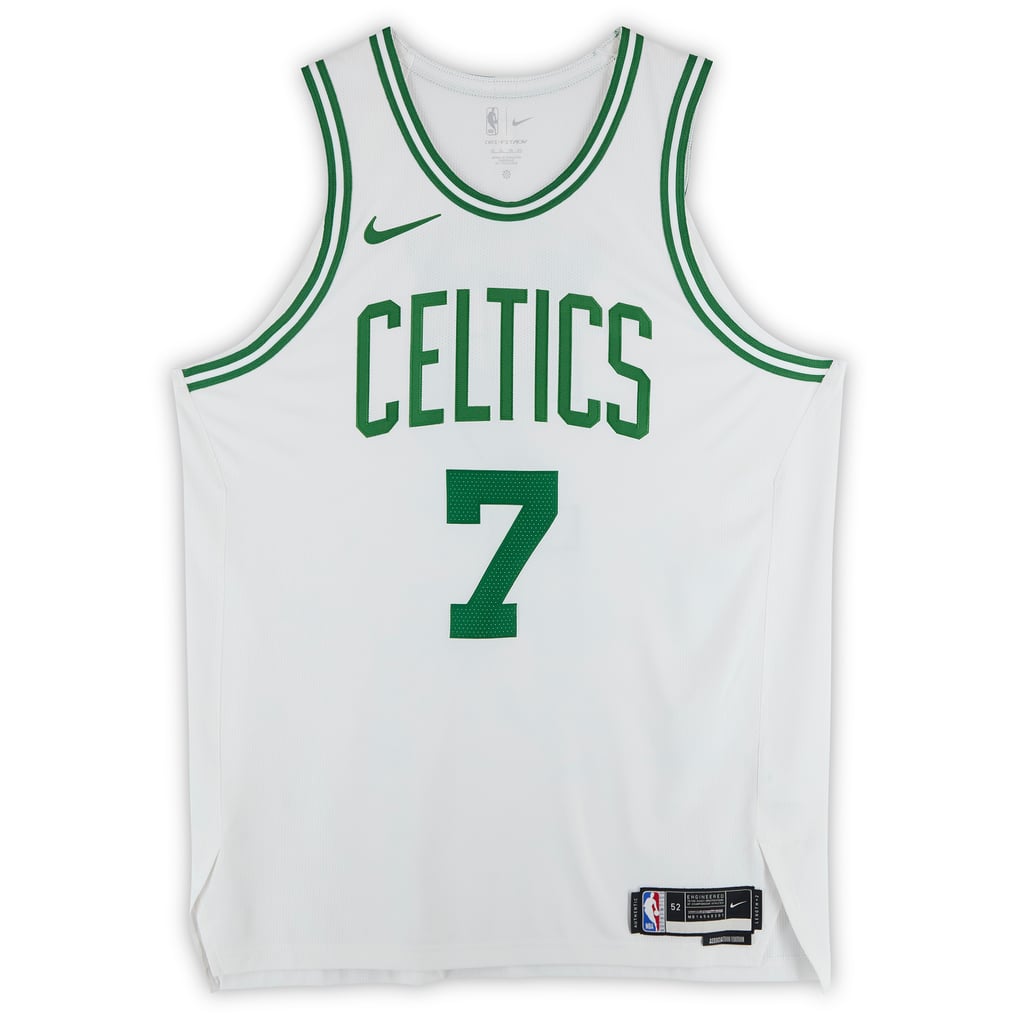 Jaylen Brown Boston Celtics Autographed Fanatics Authentic White Nike Association Edition Authentic Jersey