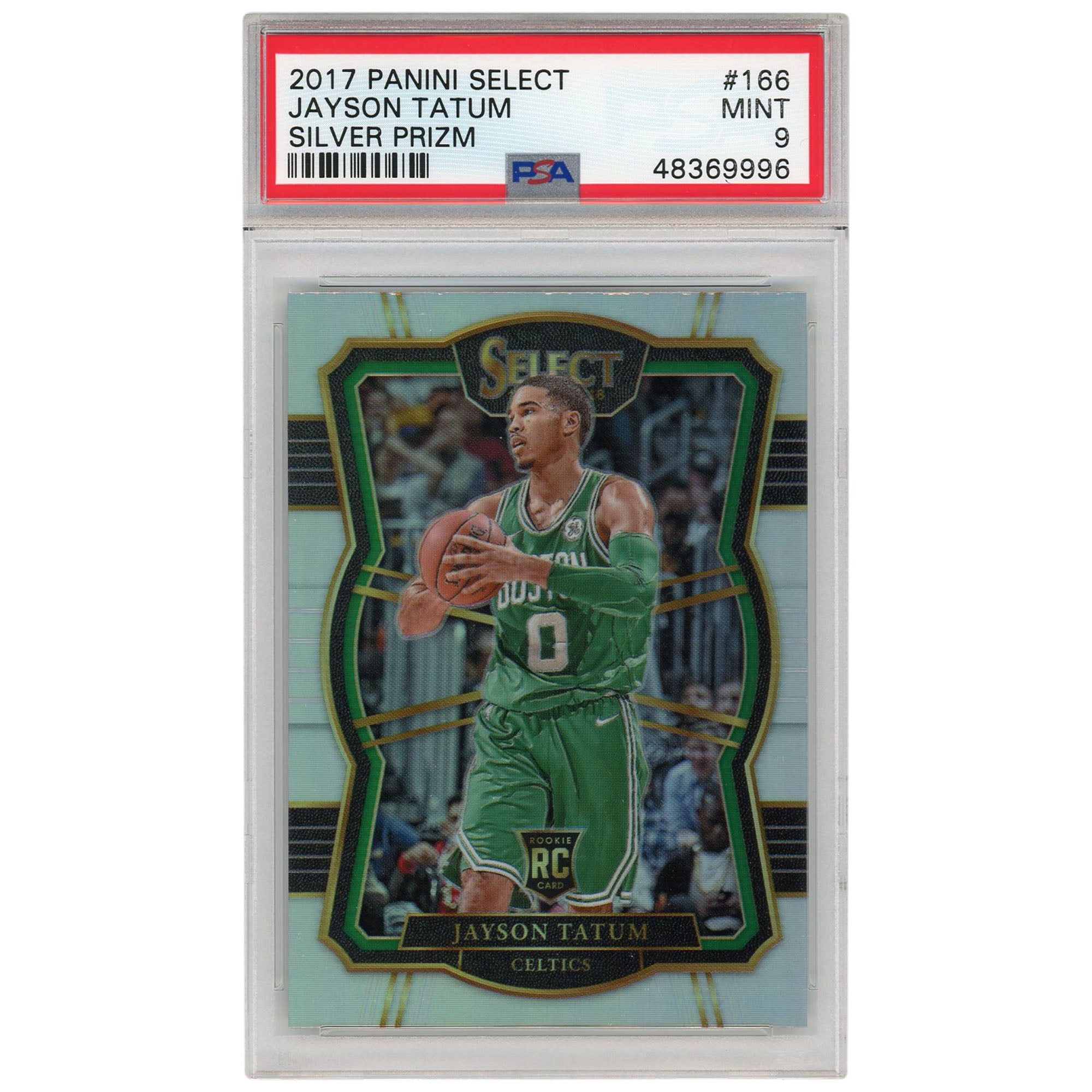 nbaカード Jayson Tatum SSP RC select silver jayson-tatum-boston-celtics-