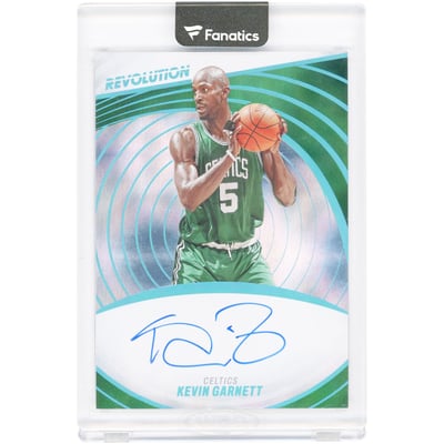 Kevin Garnett Boston Celtics Autographed 2022-23 Panini Revolution Infinite #A-KVG #1/25 Card 
