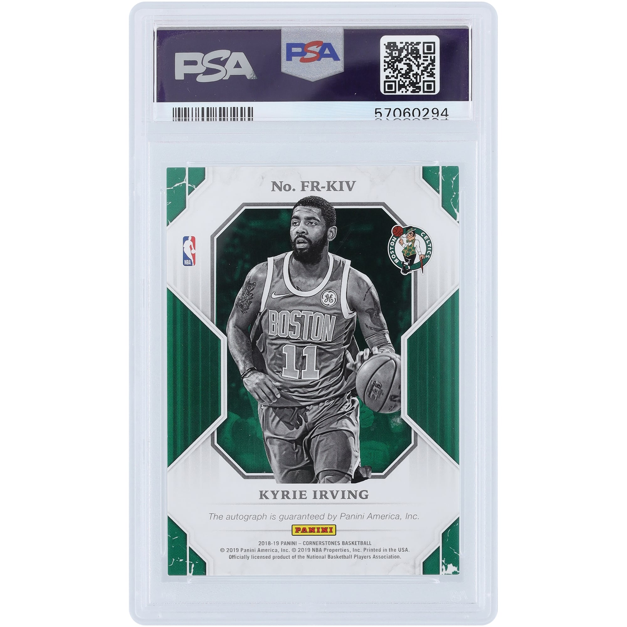 SSP Auto 18-19 Panini Kyrie Irving カイリー・アービング NBA 直筆