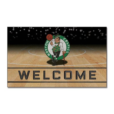 Boston Celtics Logo Brands 18" x 30" Crumb Rubber Door Mat
