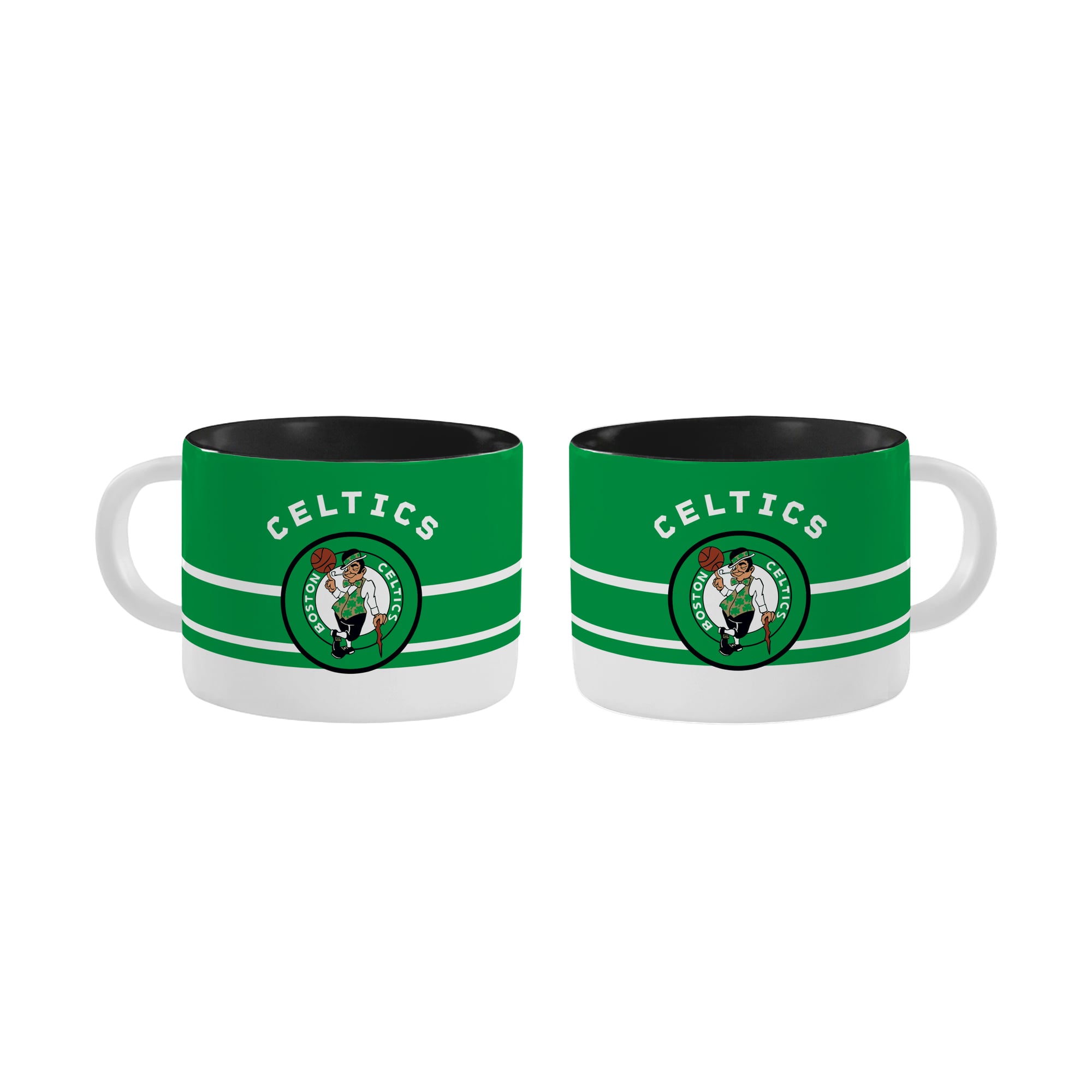 Master Set For Diamond Boston Celtics Logo Brands Two-Pack Horizon Diamond Mug Set