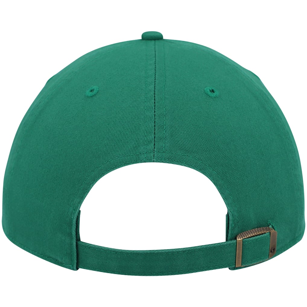 Boston Celtics '47 Clean Up Wordmark Adjustable Hat - Kelly Green
