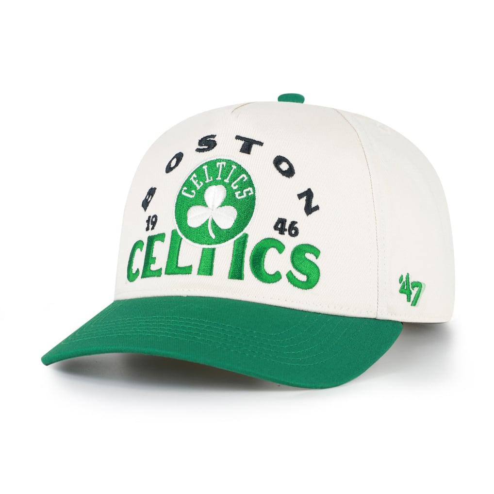 Boston Celtics '47 Arcitext Hitch Adjustable Hat - Natural