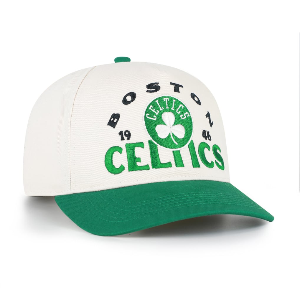Boston Celtics '47 Arcitext Hitch Adjustable Hat - Natural